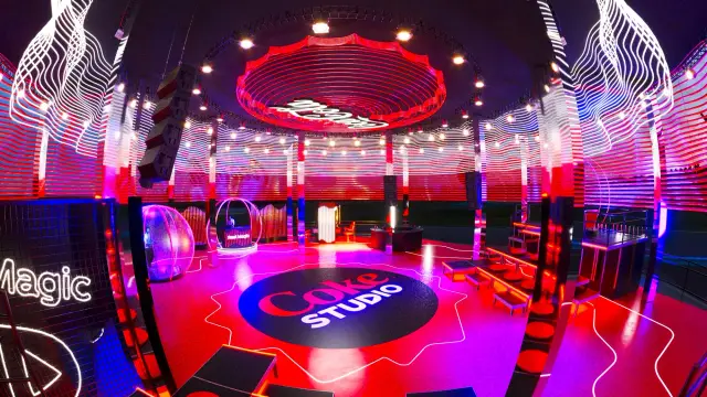 Central Stage (palco central): a arena que reage às colisões musicais, imagem ilustrativa