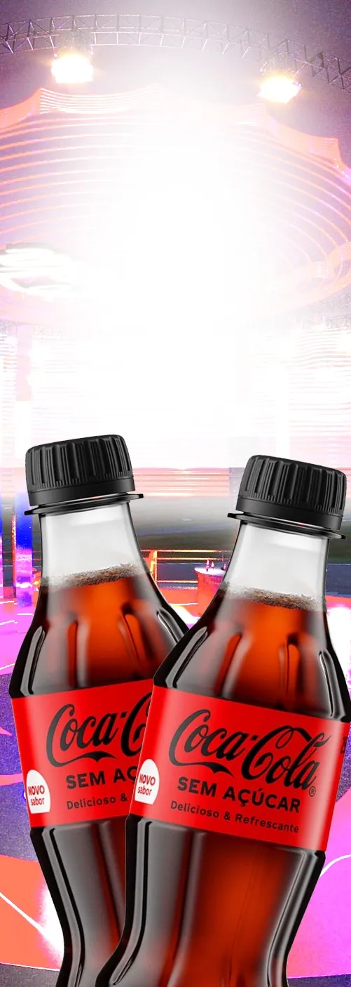 Sampling Reveal (revelação do sampling): a explosão de luz que anuncia a Coca-Cola grátis
