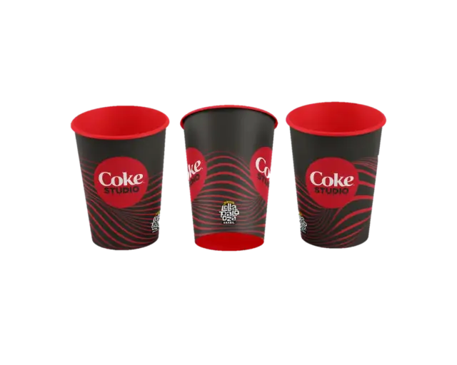 The Cup (o copo): os copos Coke Studio do festival