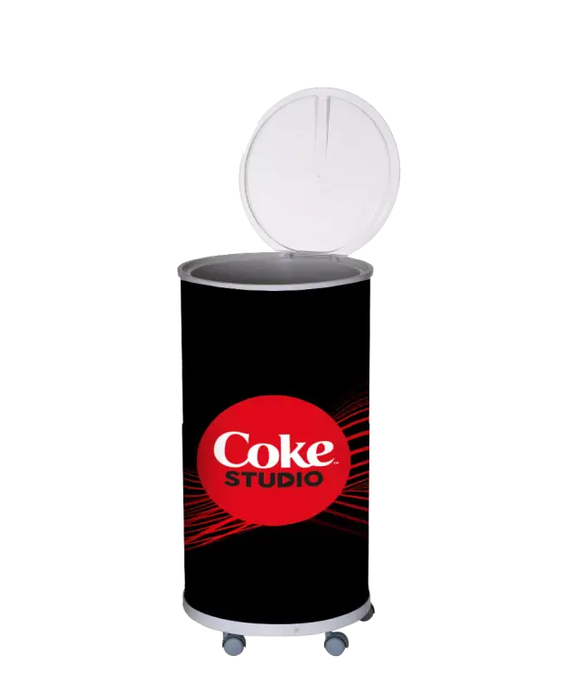 Cooler Coke Studio: mockup