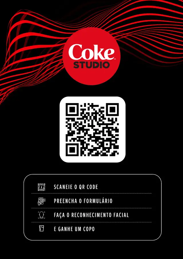 Placa A3: QR code e passos do cadastro