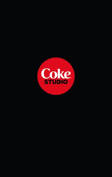 Cabine espelhada: fundo com o logo Coke Studio