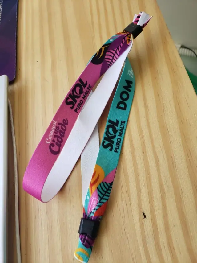 Ficha de produção: pulseira de tecido