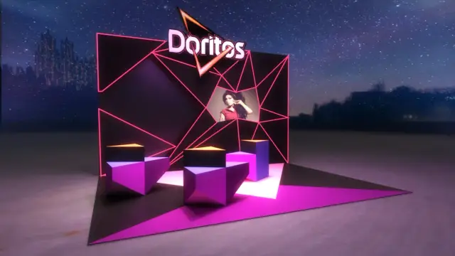 O lounge com o painel de teorias