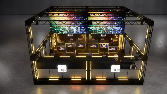 Arena Trader, letreiro