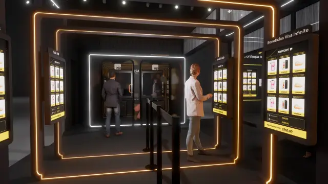 Banking, túnel do cartão