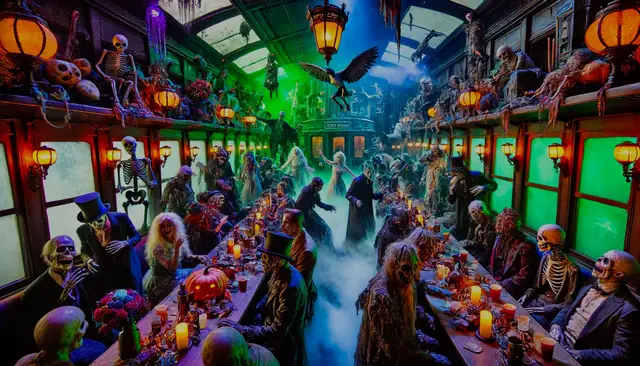 Abertura do guia de Halloween