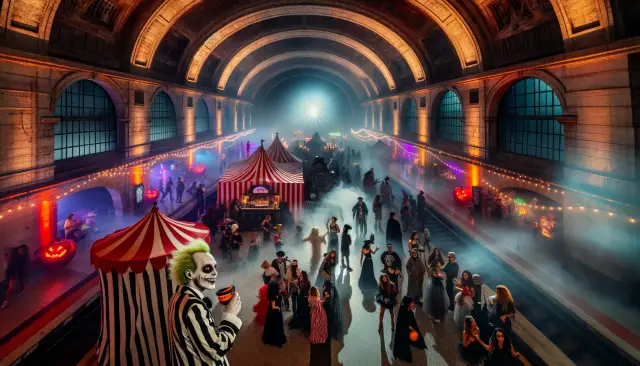 Ambiente: a festa debaixo da terra