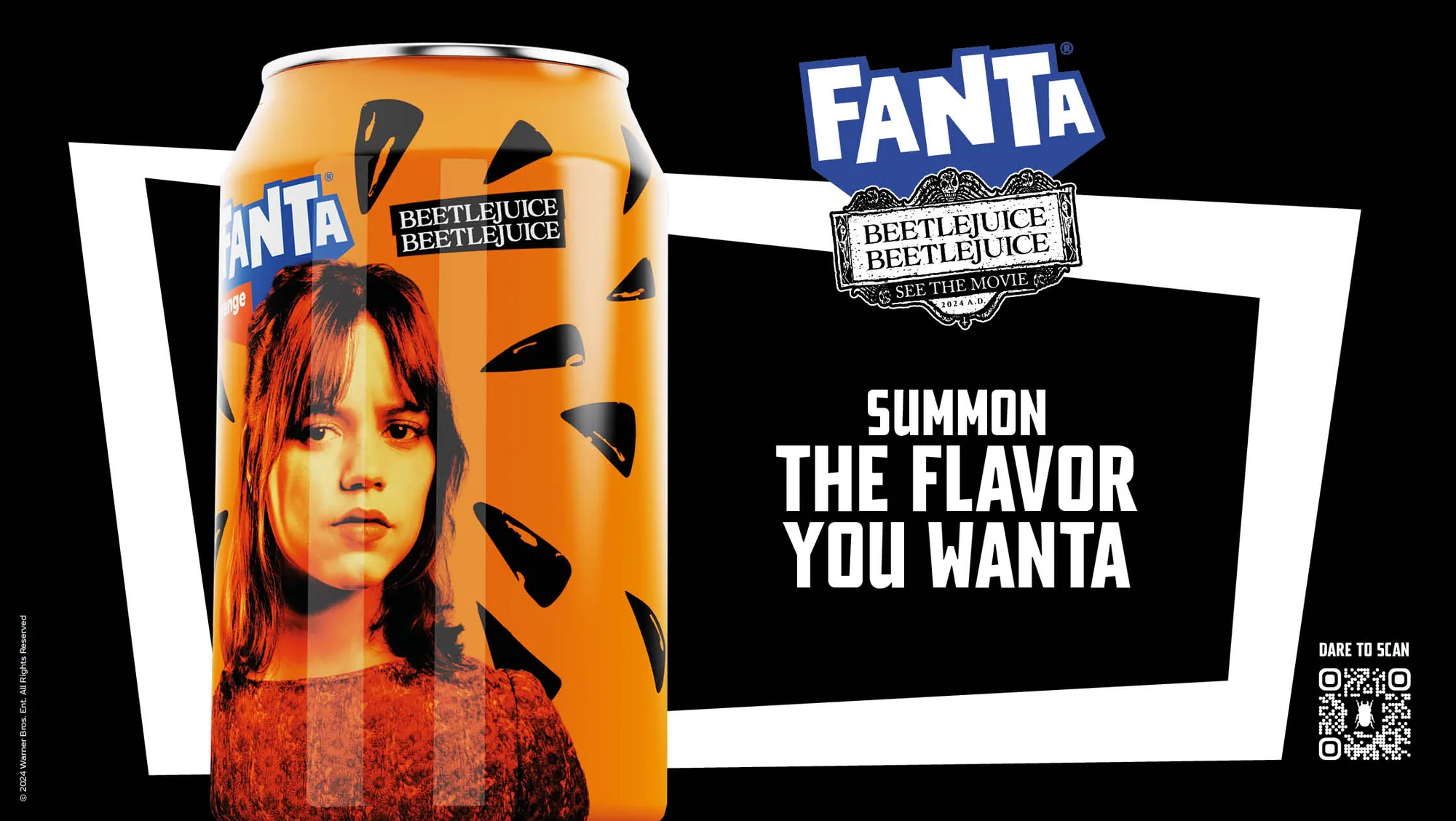 Visual global da lata de Fanta Laranja