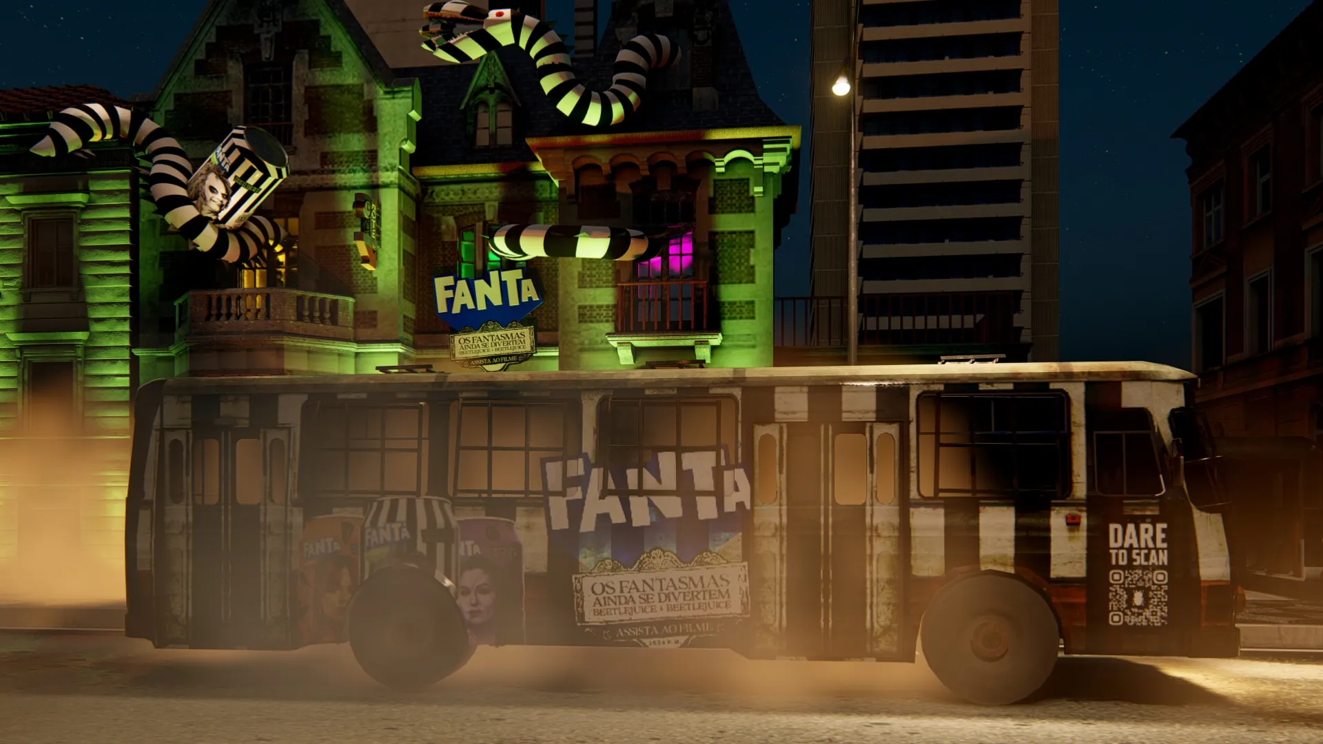 Fanta Haunted Bus, Fanta Haunted Tours