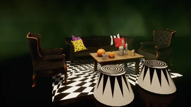 Freakshow Party: lounges de convivência