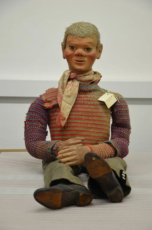 Boneco de ventríloquo Coster Joe