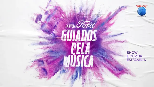 Conceito e key visual: a arte da primeira ideia, Guiados pela Música