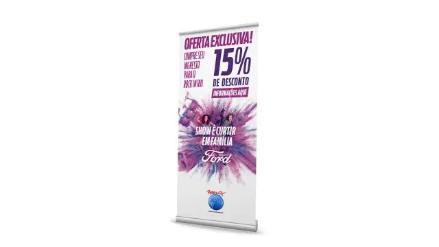 Promoções: o banner da oferta de desconto pelo aplicativo