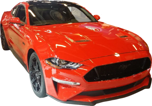 Área VIP: o Ford Mustang GT 2019, o carro exposto como estrela
