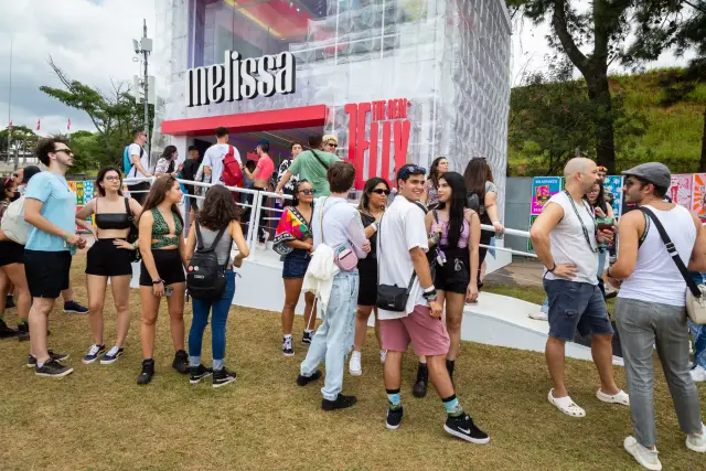 Espaço Melissa no Lollapalooza, sexta, 25/03. Foto: Fernanda Kirmayr