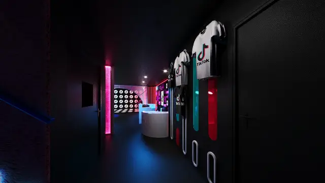 TikTokTown: o corredor da The Publi Wall