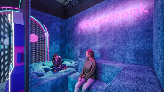 Desdobramentos: A sala #ScreenBreak, forrada e sem telas