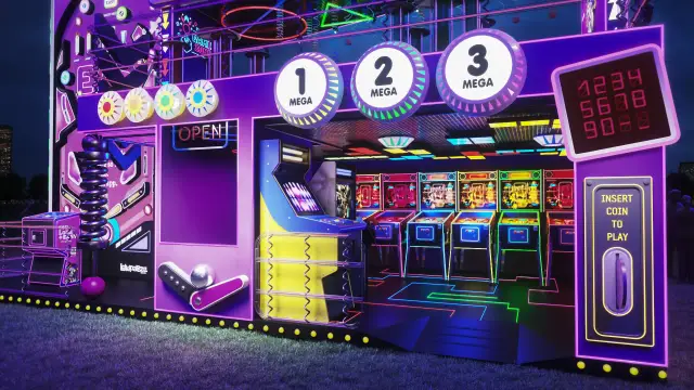 Rota Easy Arcade, primeira versão: janelas da Bonus Window