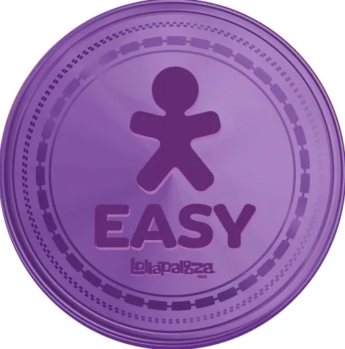 Ficha gigante, face EASY
