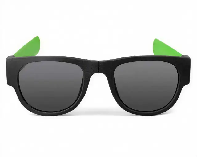 Easy Glasses: óculos verde, de frente