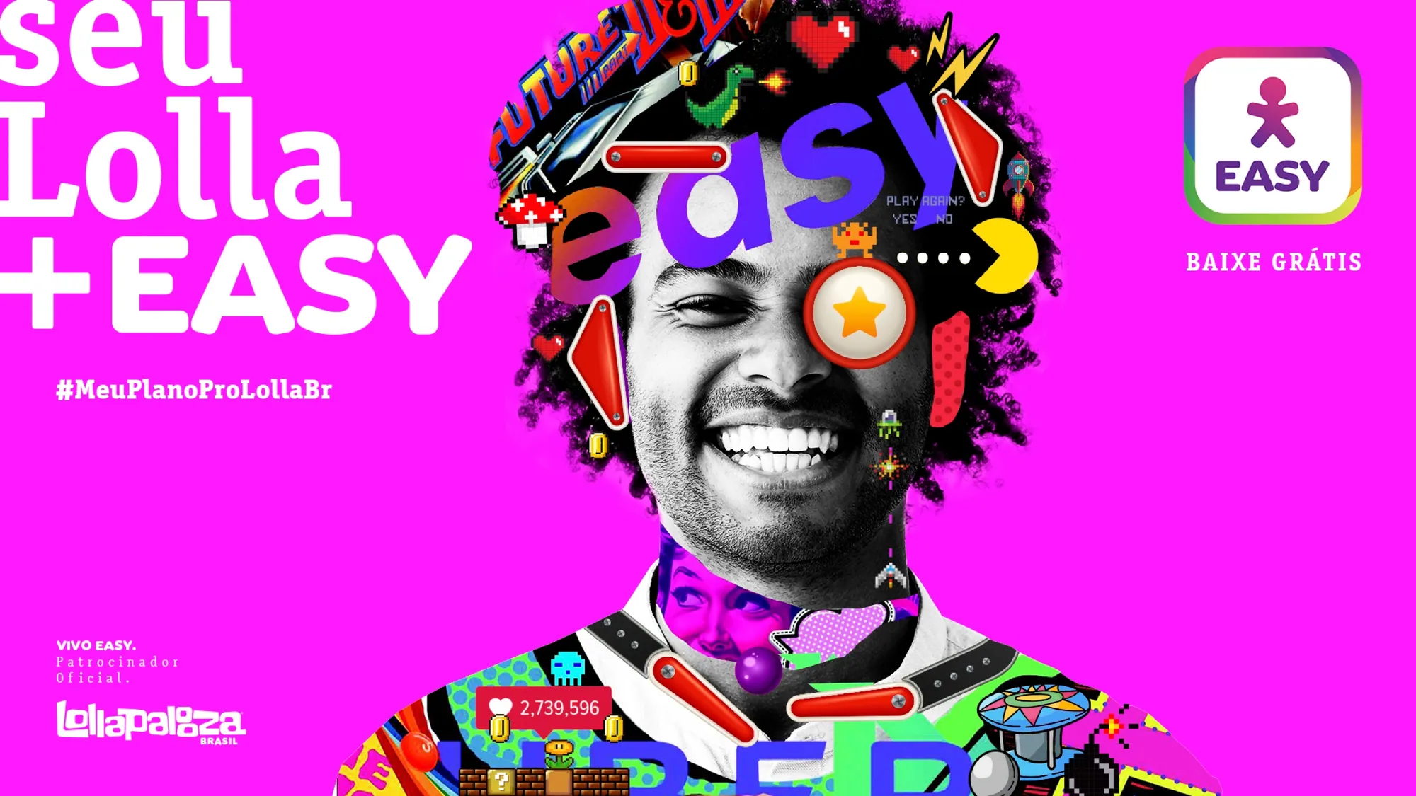 Key visual seu Lolla +EASY da rota Easy Arcade